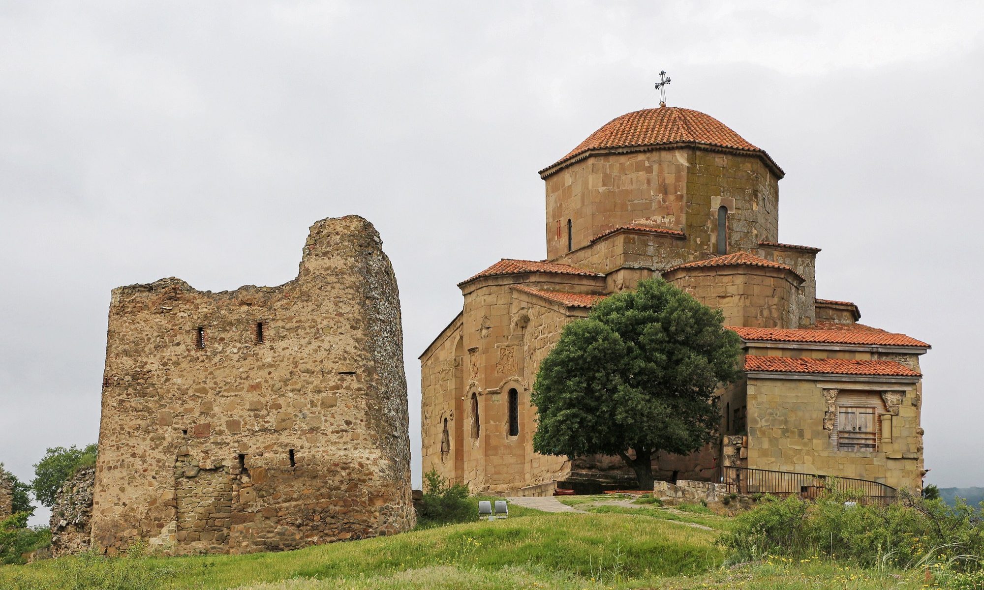 Het Jvari-klooster boven Mtskheta